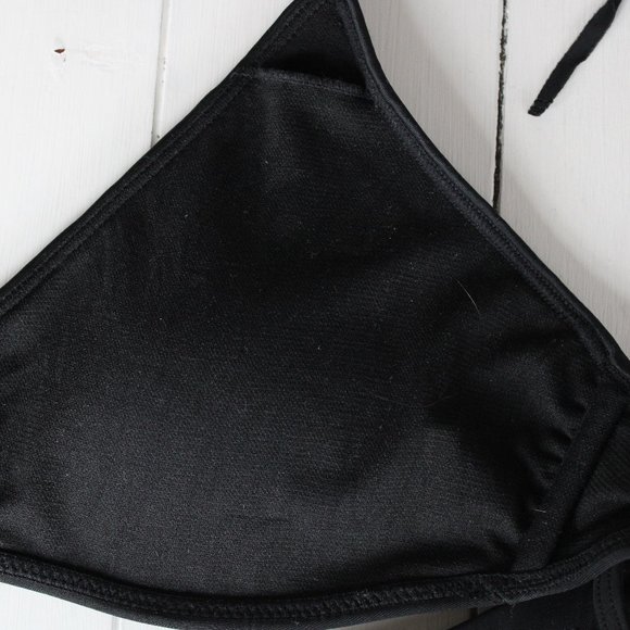 Black Multi-Way Cross Body Bikini Top, Abercrombie & Fitch - Picture 5 of 6